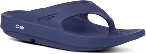 OOFOS - Unisex OOahh Sport - Post Run Recovery Slide Sandal (Navy Blue, US Men's Size 7/Women's Size 9) in Kuwait