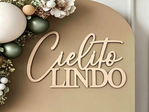 Cielito Lindo Sign for Background,Wooden Mexican Themed Party Decorations for Mexican Baby Show Birthday Wedding Bridal Shower Party Decorations in Kuwait