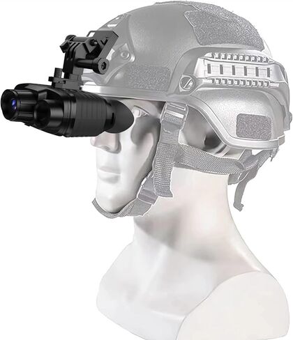 GOYOJO 4K Head-Mounted Night Vision Goggles, Night Vision Binoculars with 4500mAh Rechargeable Battery, 32GB Card Recording Photo & Video for Hunting & Camping in Kuwait
