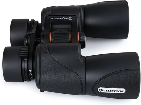 Celestron SkyMaster Pro ED 7x50 Binoculars for Wide Night-Sky Views | ED Glass for Sharp Views, XLT Fully Multi-Coated Optics, Waterproof & Fogproof, Rubber Armored, Wide 7.4° Field of View in Kuwait