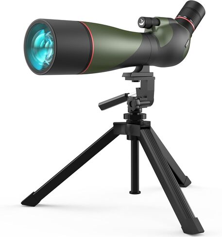 Gosky FalconPro Elite 25-75x85 Spotting Scope for Target Shooting | High Powered Upgrade Spotting Angled Scopes with Phone Adapter & Tripod for Bird Watching, Wildlife Viewing in Kuwait