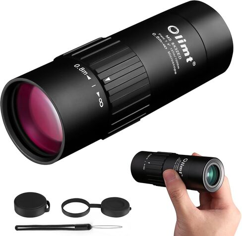 Olimt 8x32 Monocular Telescope Mini Pocket Monocular Compact Monoculars for Adults in Kuwait
