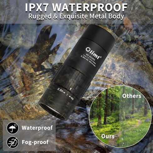 Olimt 8x32 Monocular Telescope Mini Pocket Monocular Compact Monoculars for Adults in Kuwait