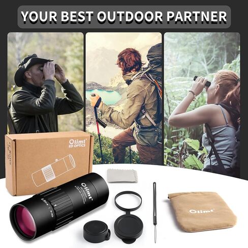 Olimt 8x32 Monocular Telescope Mini Pocket Monocular Compact Monoculars for Adults in Kuwait