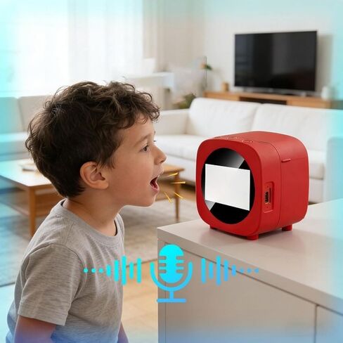 AI Voice Control Printer, WiFi APP Thermal Photo Printer with 2.4 Inch Eye Friendly HD Screen for Kids in Kuwait