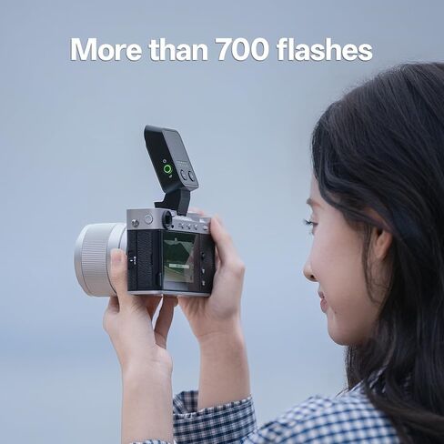 VILTROX Vintage Z2 Mini TTL Camera Flash Speedlite for Fujifilm | Beginner-Friendly, Foldable, 7-Level Power Adjustment, Type-C Charging, 52g Lightweight Portable, Black, Diffuser in Kuwait