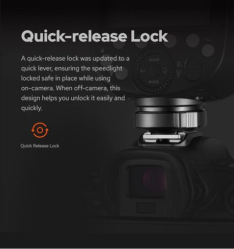 Godox V860III-S Speedlite Light,E-TTL ll autoflash and Manual Flash, 2.4G High-Speed Sync,7.2V/2600mAh Li-ion Battery Camera Flash Speedlite Light Compatible for Sony Cameras in Kuwait