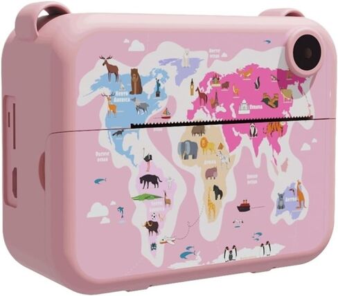 Digital Kids Instant Printing Camera Suitable for Photography Photos Children's Mini Thermal Printer (5 Rolls Print Paper) in Kuwait