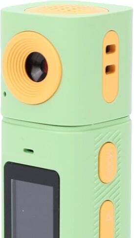 Lipstick Camera, 1080P Mini Digital Camera with 230 Rotatable Lens (Fluorescent Green) in Kuwait