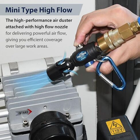 FIRSTINFO A18536US Plastic Windstorm Adjustable Air Blow Gun | Portable, High Flow Nozzle in Saudi Arabia