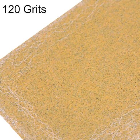 HARFINGTON 100pcs Micro Sander Paper 120 Grit 3.5x1.2 Inch Mini Sanding Sheets Strips Hook Loop Sandpapers for Wood Metal Small Projects Tight Spaces Polish Work in Kuwait