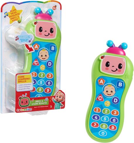 CoComelon Press and Learn Remote, Learning & Education, Officially Licensed Kids Toys for Ages 18 Month by Just Play in Kuwait