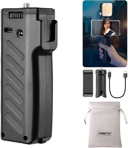 Fomito VB-38W Charging Grip Battery Grip, 6000mAh High-Capacity Lithium Battery, Support DC1 USB/Type-C Output Interface, Multiple Input and Output Protection Mechanisms in Kuwait