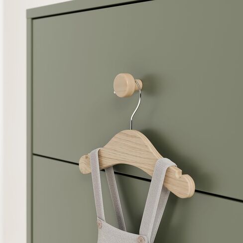 Storkcraft California 6-Drawer Double Dresser, Olive with Driftwood | GREENGUARD Gold Certified, Wood Dresser, Spacious Storage Organizer for Kids Bedroom, Safety Interlocking Drawer System in Saudi Arabia
