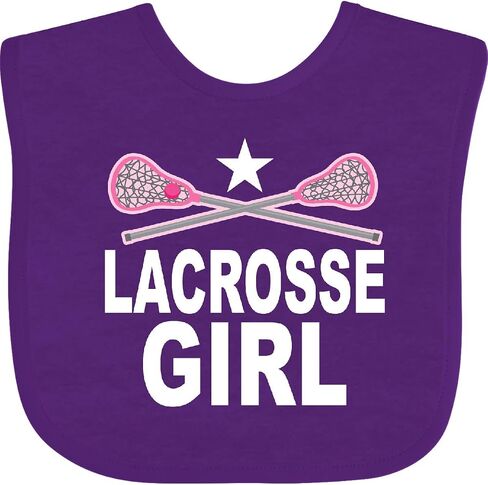 Lacrosse Girl Baby Bib in Kuwait
