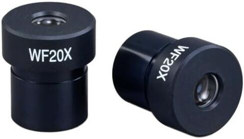 OMAX A Pair of WF20X Widefield Eyepieces for Microscope 23.2mm in Kuwait