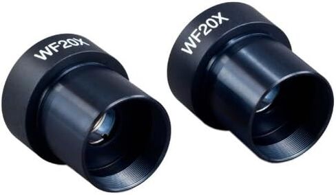 OMAX A Pair of WF20X Widefield Eyepieces for Microscope 23.2mm in Kuwait