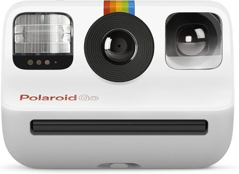 Polaroid Go Everything Box Black Camera and Black Frame Instant Film Bundle (6215) | Includes Polaroid Go Black Camera Plus Black-Frame Go Film . Pocket-Sized, Double-Exposure, Selfie Mirror in Kuwait