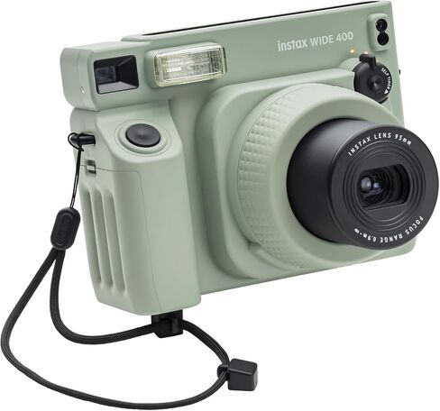 Fujifilm INSTAX Wide 400 Instant Camera (Sage Green) with Instax Wide Films (40 Sheets) in Kuwait