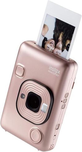 Fujifilm Instax Mini Liplay Hybrid Instant Camera (Rose Gold) in Kuwait