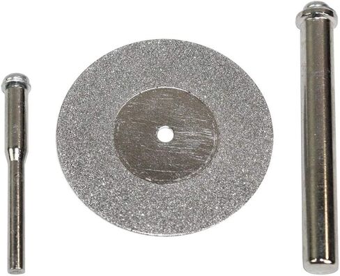 Big Horn 19393 1-5/8-Inch 100 Grit Diamond Wheel with 1/4" & 1/8" Shank Mandrel in Kuwait