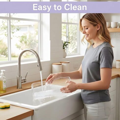 MGY 4Pack Clear Magnetic Baby Bottle Organizer for Refrigerator, Space-Saving Storage for Baby Bottles,Bottle Organizer for kitchen in Kuwait