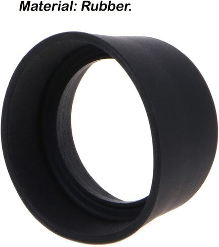 2 Pcs Soft Rubber Eyepiece Eye Shield 35-37mm Eye Guards Cups For Microscope Eye Shield in Kuwait