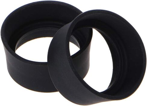 2 Pcs Soft Rubber Eyepiece Eye Shield 35-37mm Eye Guards Cups For Microscope Eye Shield in Kuwait