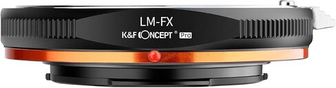 K&F Concept Lens Mount Adapter for Leica M LM Mount Lens to Fujifilm Fuji X-Series X FX Mount Mirrorless Camera with Matting Varnish Design, Compatible for Fuji XT2 XT20 XE3 XT1 X-T2 in Kuwait
