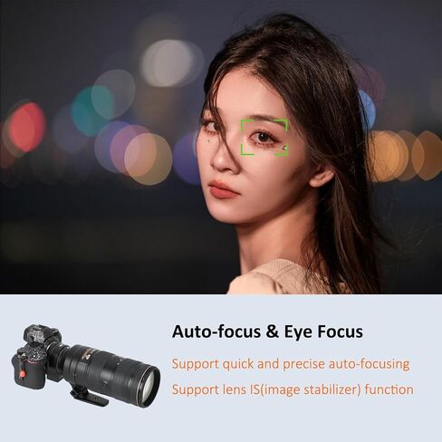 NF-Z Autofocus Metal Lens Adapter Compatible for Nikon F-Mount Lens to Z-Mount Camera NIK0N Z5 Z6 Z7 Z8 Z9 Z30 Z50 Zfc in Kuwait