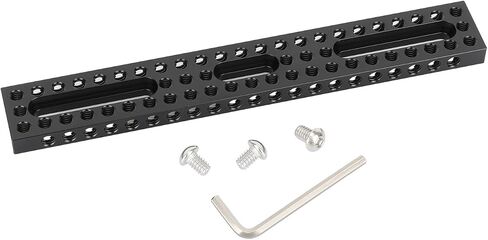 CAMVATE Cheese Mounting Plate with 1/4"-20 Thread Screws (8.27" Long)-3964 in Kuwait
