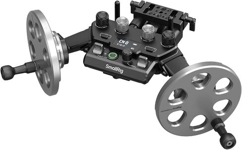 SmallRig Gimbal Control Wheels for DJI RS2 / RS 3 Pro/RS 4 / RS 4 Pro/RS 5 | Intuitive Control | Adjustable Damping | Dual Power Supply, for Heavy Duty Tripod - 4525 in Kuwait