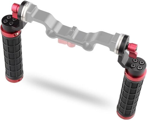 CAMVATE Camera Handle Grip Compatible M6 Rosette Standard Accessory with Soft Rubber Grip(1 Pair) - 1470 in Kuwait