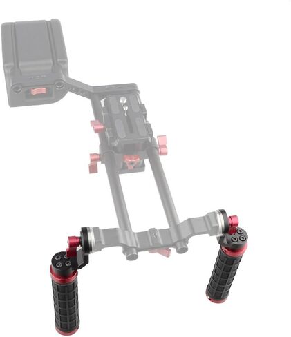 CAMVATE Camera Handle Grip Compatible M6 Rosette Standard Accessory with Soft Rubber Grip(1 Pair) - 1470 in Kuwait