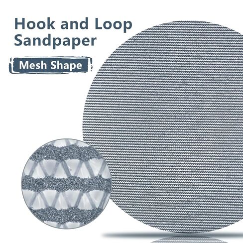 30 Pcs 9-Inch Mesh Sanding Discs, 120 Grit, Hook and Loop, Low-Dust Drywall Sandpaper for Electric Sanders, Pole Sanders & Dustless Drywall Sander with Vacuum in Kuwait