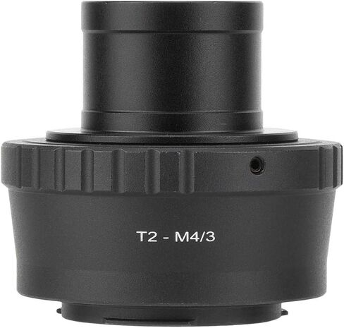 T2 M4 3 Adapter, Aluminum Alloy Telescope Mount with 1.25 Inch Eyepiece Diameter, for M4 3 Camera and Microscope Connection in Kuwait