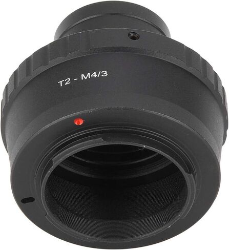 T2 M4 3 Adapter, Aluminum Alloy Telescope Mount with 1.25 Inch Eyepiece Diameter, for M4 3 Camera and Microscope Connection in Kuwait