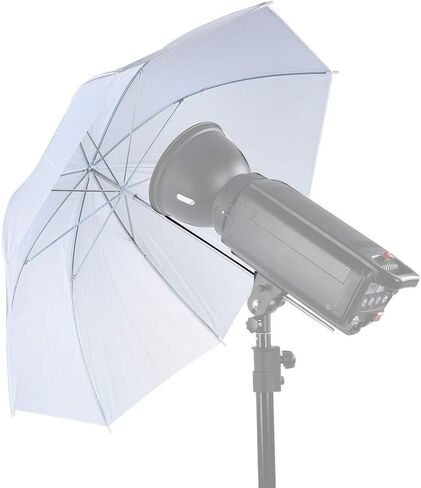 33 Inch Translucent White Soft Umbrella with 8 Metal Bones for Photography Studio Flash Light Diffuser in Kuwait