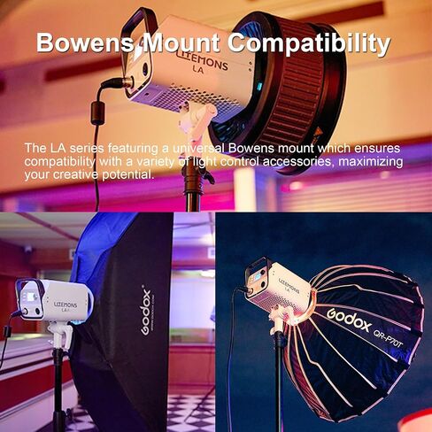Godox LA300R RGB Video Light 330W Full-Color LED Light,Support NFC and APP Control for Video Photography and Vlogging in Kuwait