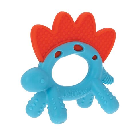 Nuby Geo Zoos Teether | Dino in Kuwait