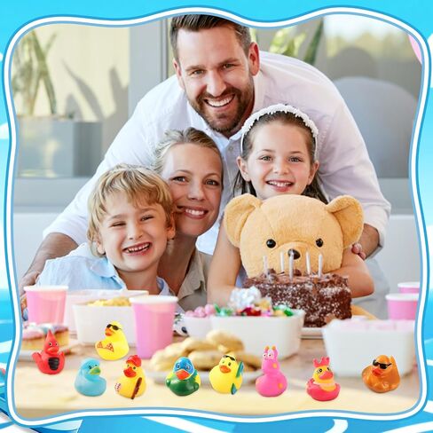 110 Pieces Rubber Ducks for Cruise Ships Hiding with Tags Kits | Includes 35Pcs Cruising Duck 35 Cruising Ducks Tags 40 Rubber Bands for Cruise Ship Duck Ducking Essentials in Kuwait