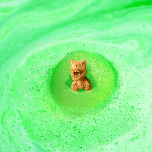 Zimpli Kids Large Dino Surprise Bath Bomb, 1 of 6 Surprise Dinosaur Toys to Collect, One per Baff Bomb, Mystery Toys for Boys & Girls, Collectable Gifts for Kids Aged 3 and up (Pack of 2) in Kuwait