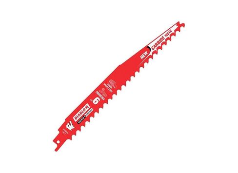 Diablo Demo Demon Carbide Teeth Reciprocating Saw Blade for Pruning and Clean Wood - 9" Length, Carbide Tooth Design, 3 TPI - DS0903CP in Kuwait