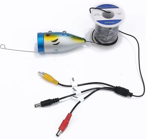 Vision Light Underwater Fish Finder IR White Led Night Fishing Camera 1000TVL Accessories Outdoor Boat Ice Lack in Kuwait