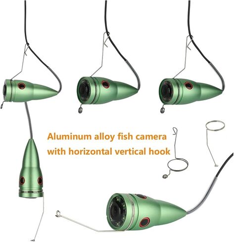 Vision Light Underwater Fish Finder IR White Led Night Fishing Camera 1000TVL Accessories Outdoor Boat Ice Lack in Kuwait