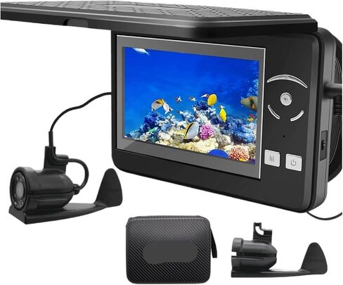 F431B Underwater Fishing Camera with 4X Digital Zoom 4.3 Inch 4000mAh 15m Infrared Winter Fisherman for in Kuwait