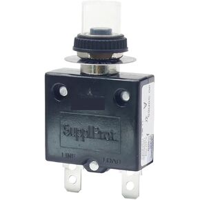 1pc Circuit Breaker 98 Series 6A Manual Reset Thermal Overload Protector Switch in Kuwait