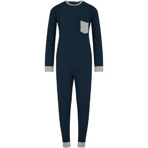 SpecialKids.Company Kids Adaptive Zip Back Jumpsuit, Long Sleeve Long Leg | Special needs jumpsuit for kids, back zip closure, anti strip double button lock, tag free, soft cotton, name label in Saudi Arabia