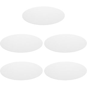 BESPORTBLE 5pcs round Acrylic Ceiling Light Diffuser for LED Ceiling Lights Anti-glare Lampshade and Secure Smooth Edges for Offices and Working Environments in Saudi Arabia