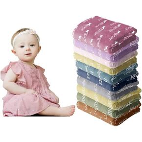 Personalized Baby Blankets for Girls with Name - Baby Boy Newborn Soft- Customized Blankets (40-50in) in Kuwait